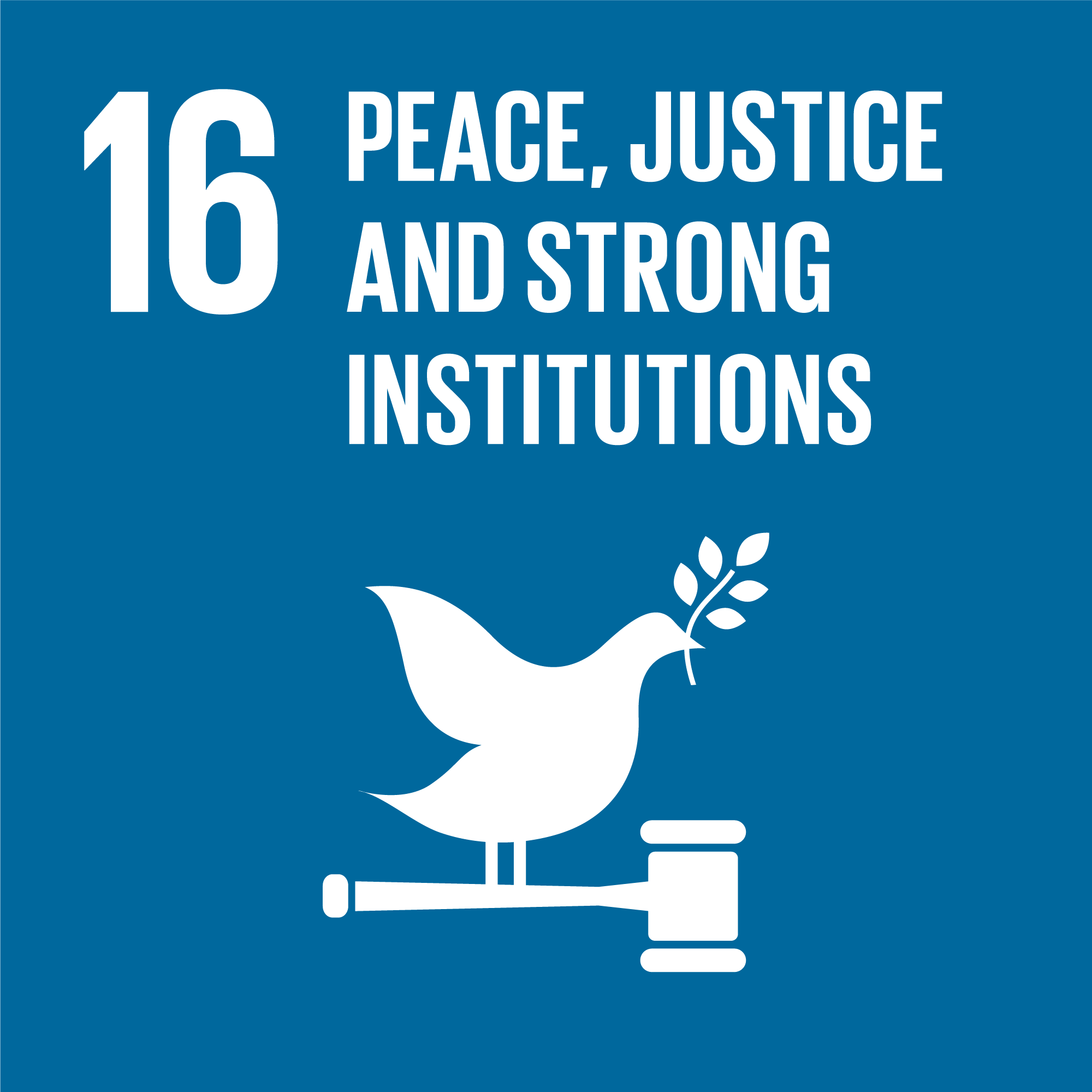 Global Goal 16: Peace, Justice and Strong Institutions